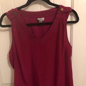 Worthington brand, size XL, dark pink work tank